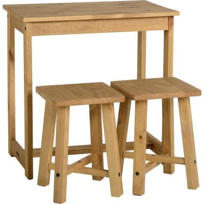 Corona Breakfast Set in Pine